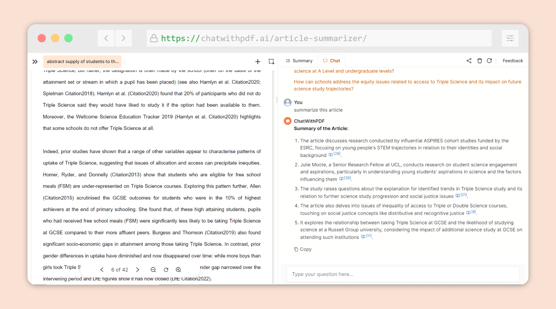Article Summarizer Article Summarizer