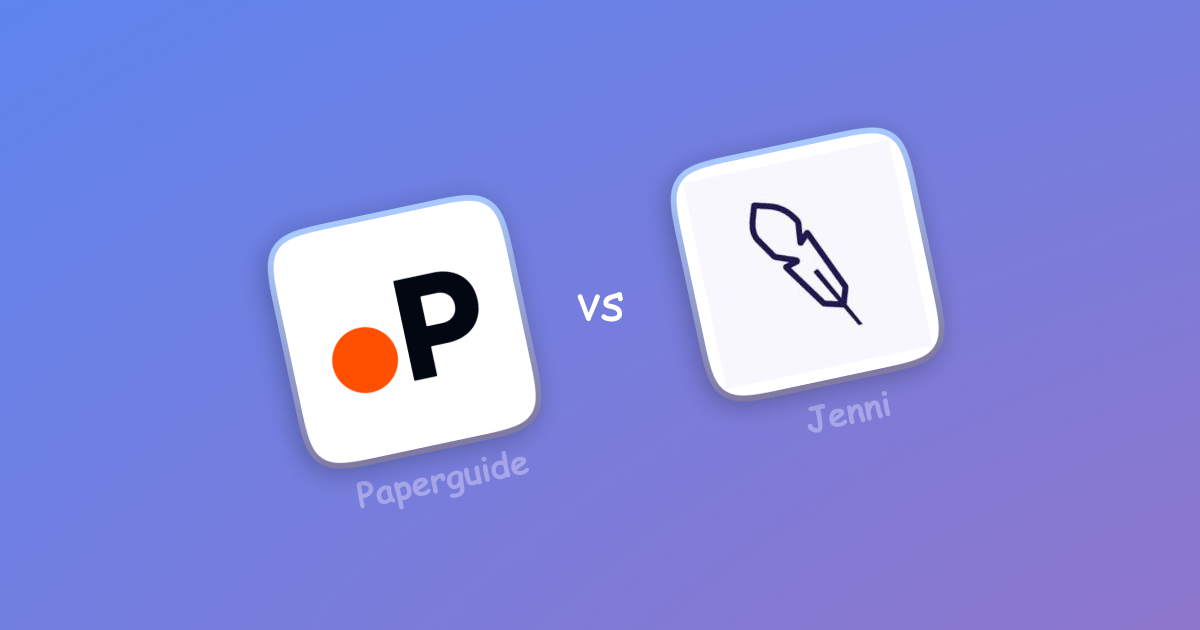 Paperguide Vs Jenni AI