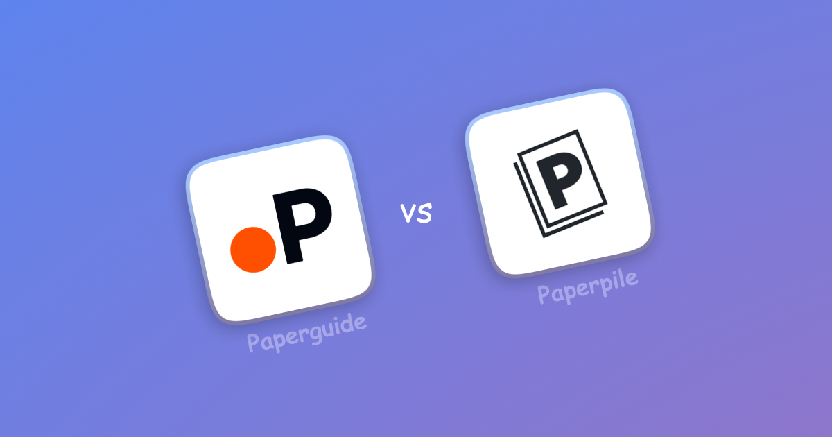 Paperguide Vs Paperpile