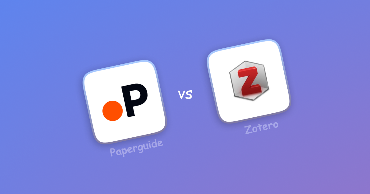 Paperguide Vs Zotero