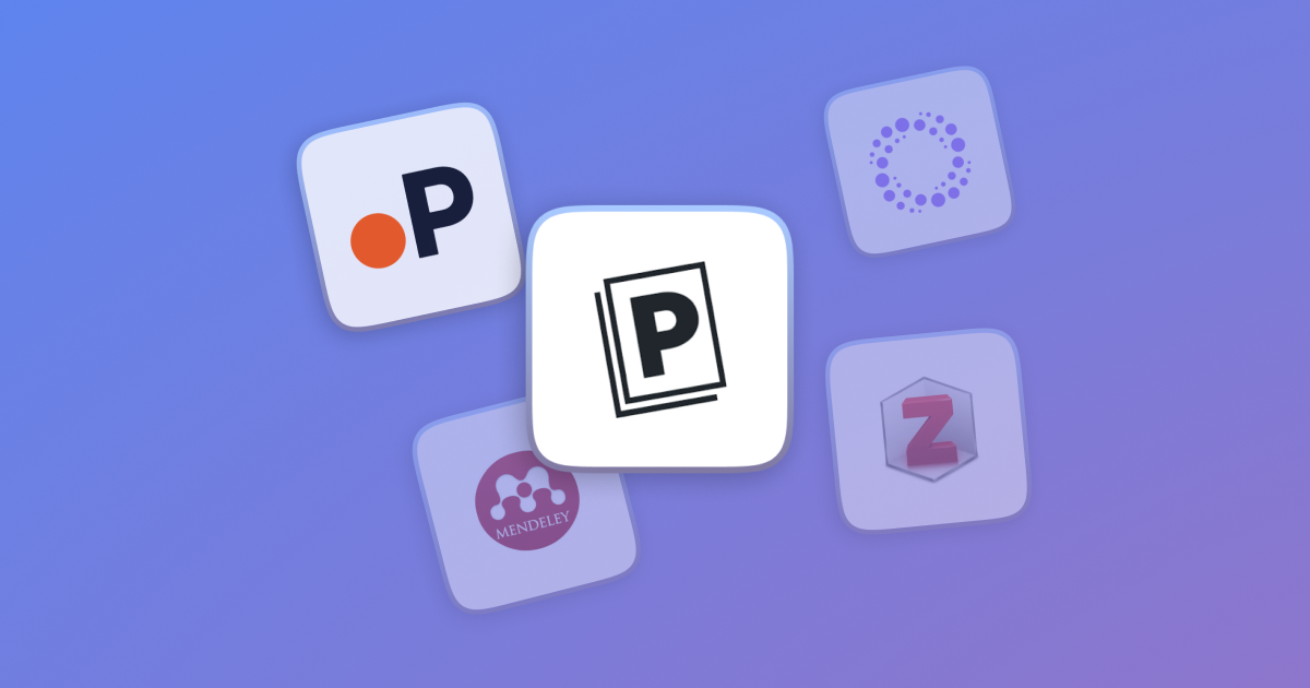Paperpile Alternatives