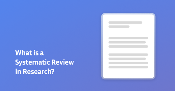 what is a systematic review in research