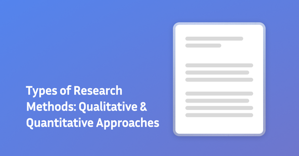Types of Research Methods