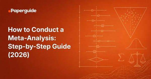 how to conduct a meta-analysis