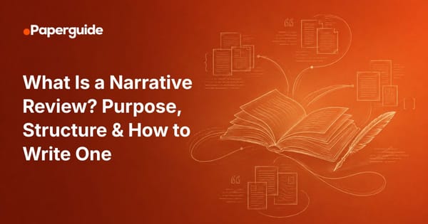 what is a narrative review